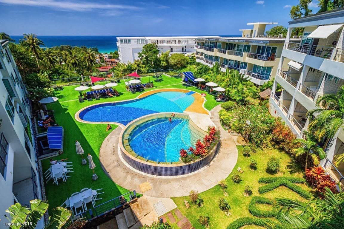 PHUKET A KARON CONDO VUE JUNGLE A 900 M DE LA PLAGE. IMMOCENTER THAILANDE PHUKET