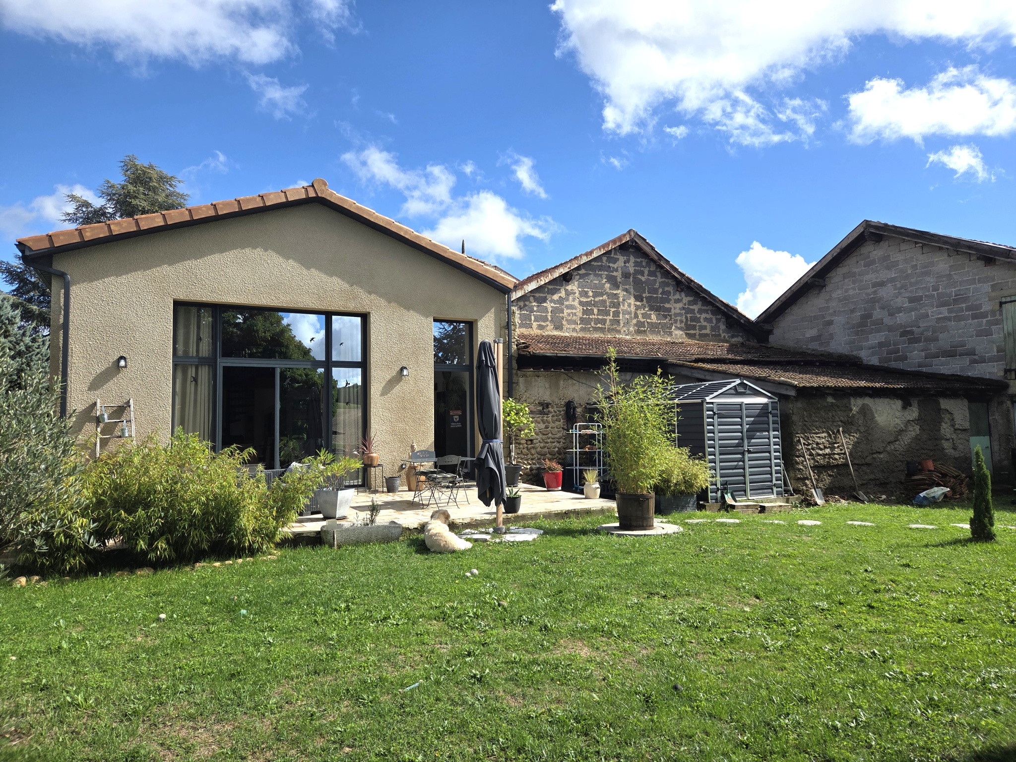 Drôme - MARGES - Maison de 105m2 - Esprit loft industriel. IMMOCENTER BOURG DE PEAGE