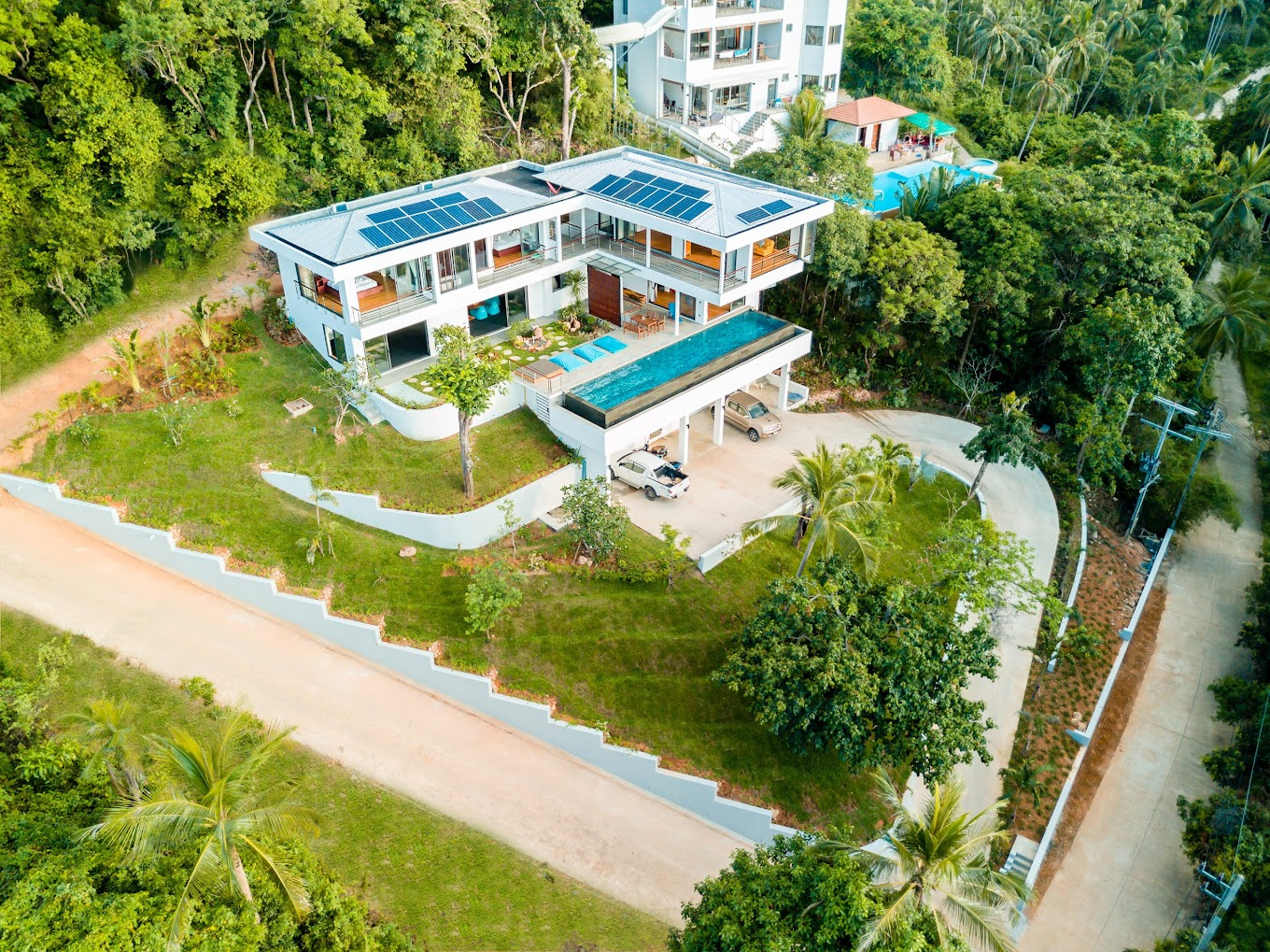 KO SAMUI A BANG POR GRANDE VILLA DE LUXE VUE MER. IMMOCENTER THAILANDE KO SAMUI