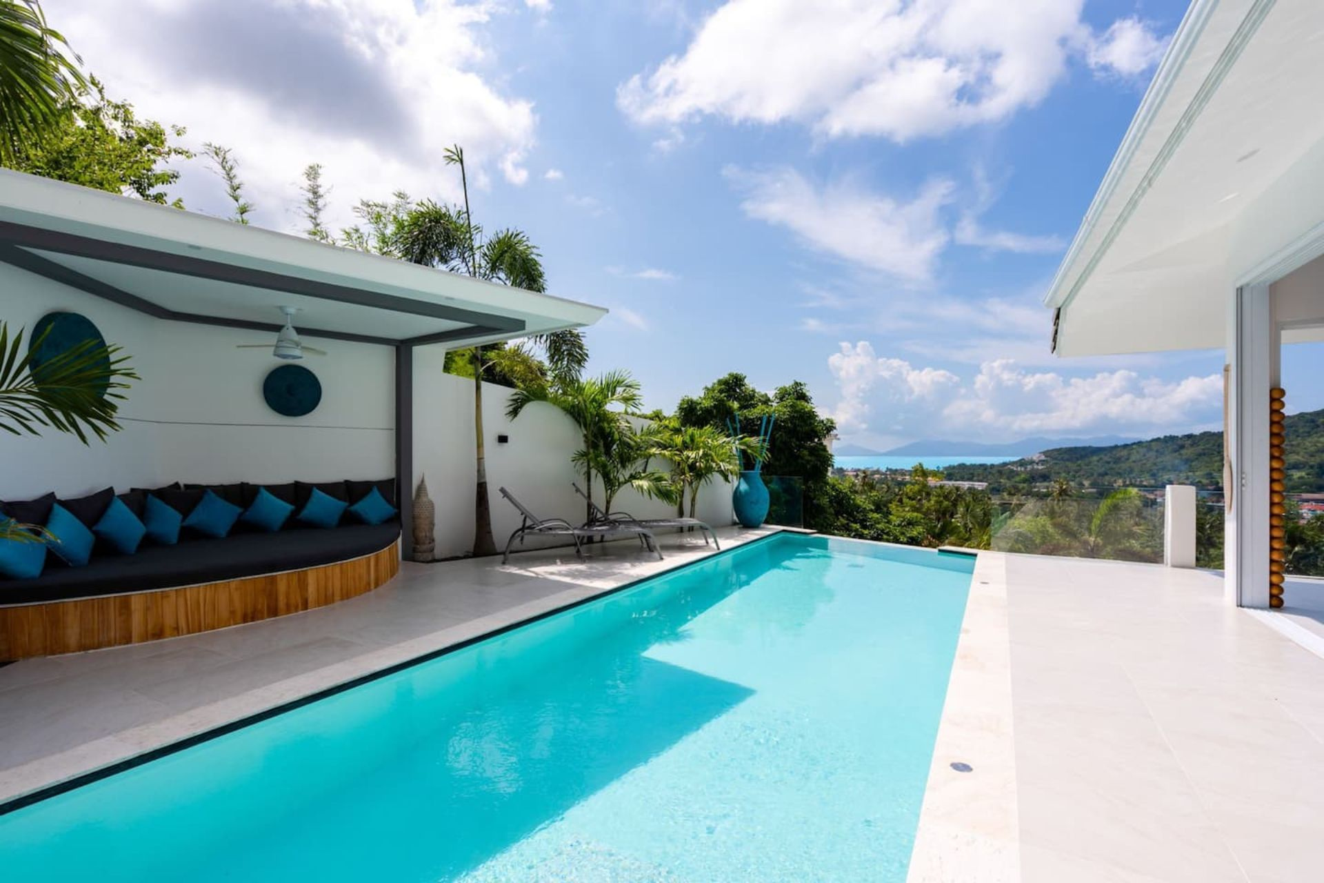 KO SAMUI A BOPHUT VILLA DE STANDING VUE MER. IMMOCENTER THAILANDE KO SAMUI