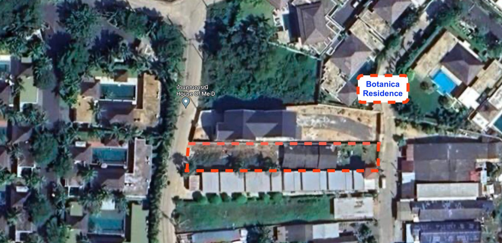 PHUKET A CHERNGTALY TERRAIN CONSTRUCTIBLE AVEC PROJET DE VILLA . IMMOCENTER THAILANDE PHUKET