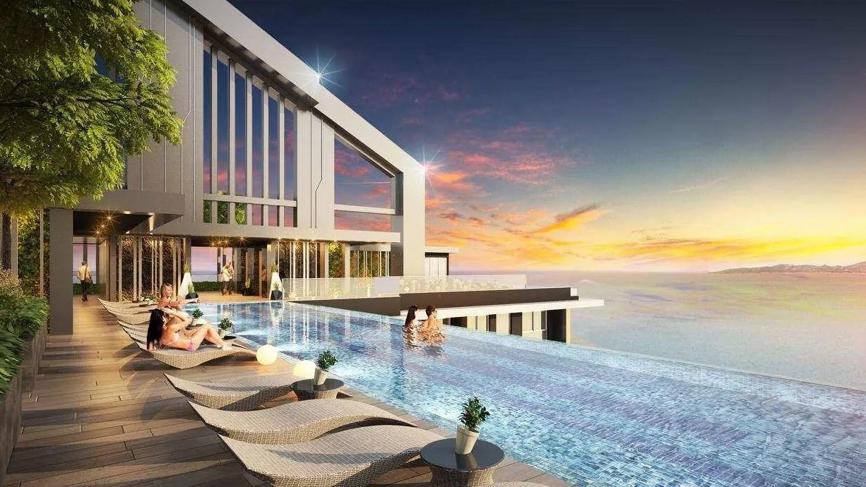 APPARTEMENT DANS UNE LUXUEUSE RESIDENCE CONDO 1 CHAMBRE- PROJET NEUF IMMOCENTER THAILANDE PATTAYA