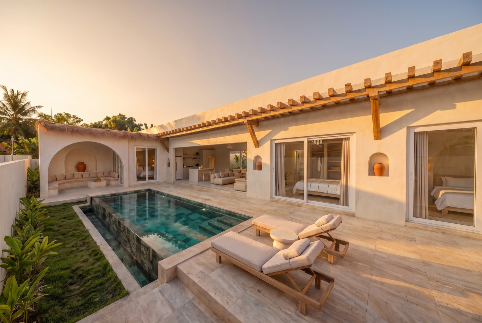 KO SAMUI A MAENAM  PROJET DE VILLA 3 CHAMBRES. IMMOCENTER THAILANDE KO SAMUI