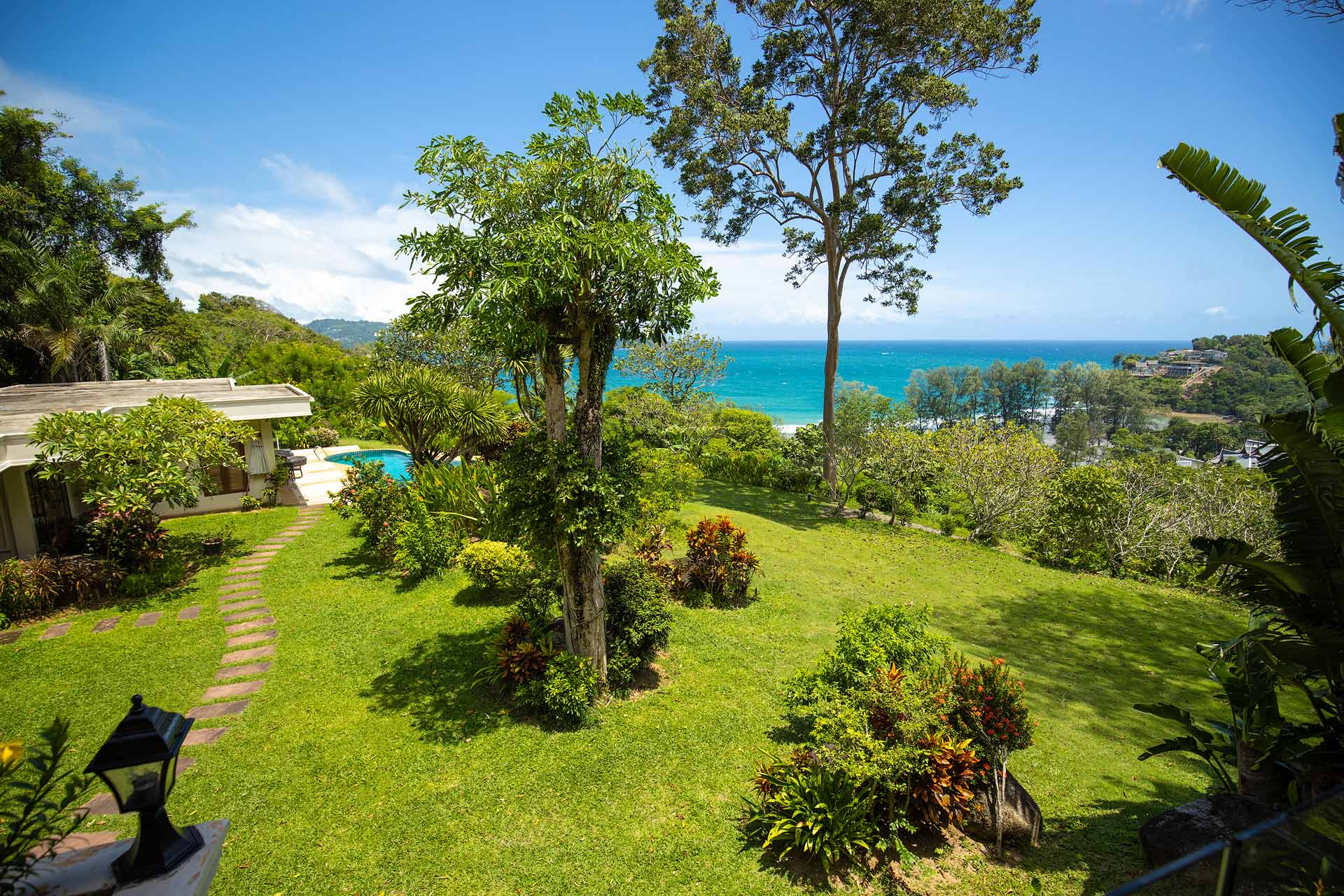 PHUKET DOMAINE PRIVE DE 3 VILLLAS A KAMALA. IMMOCENTER THAILANDE PHUKET.