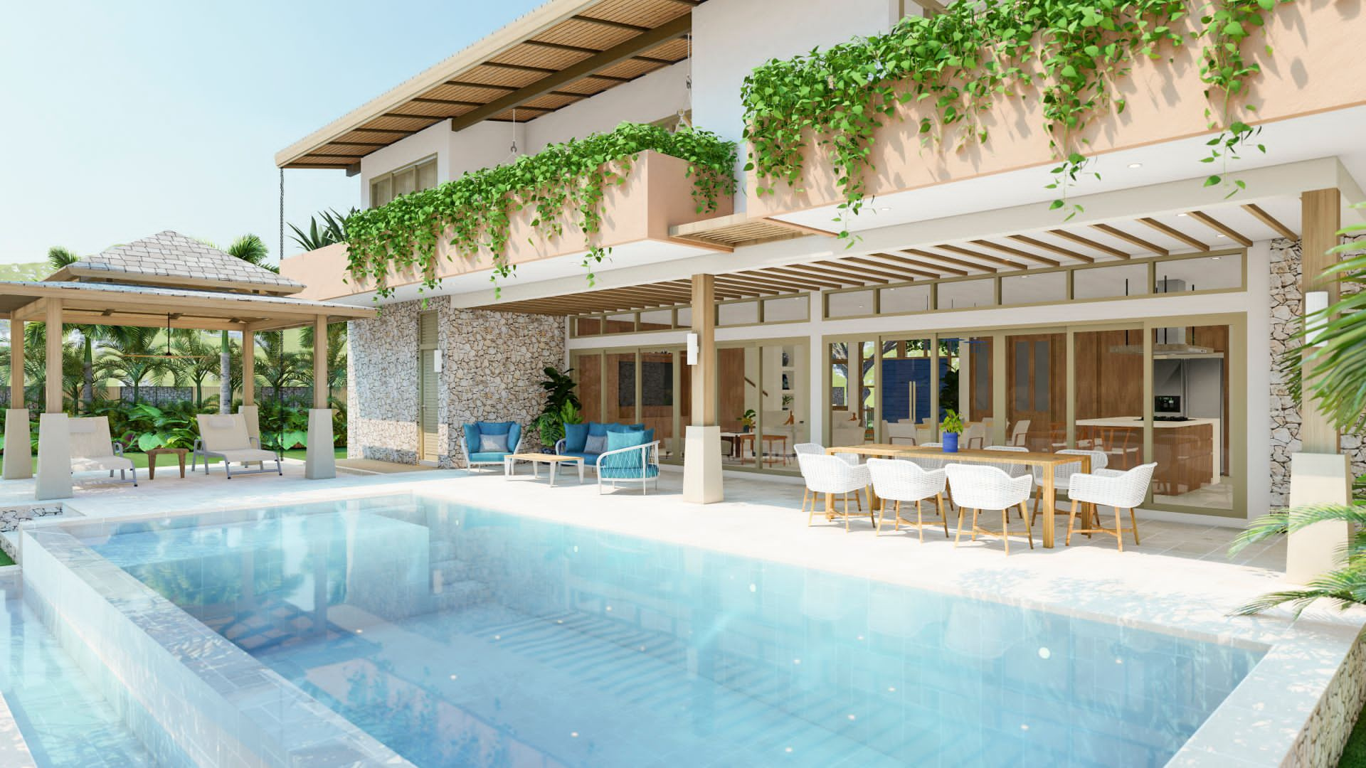 PHUKET A MANIK  PROJET DE VILLA NEUVE DANS LA FORET.   IMMOCENTER THAILANDE PHUKET